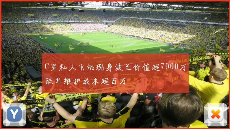 C罗私人飞机现身波兰价值超7000万欧年维护成本超百万